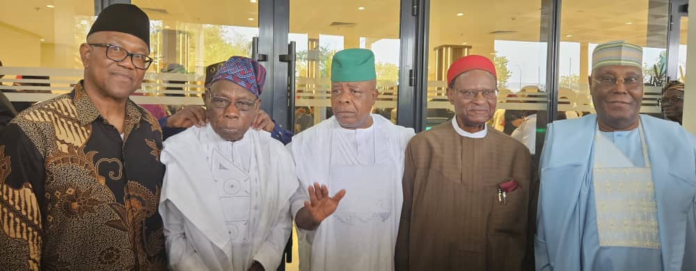 PeterObi's tweet photo. Yesterday, in Abuja, I was delighted to join other notable Nigerians to celebrate with my dear brother and former Governor of Imo State, His Excellency Emeka Ihedioha, as he marked his 60th birthday.

Ihedioha’s remarkable personality continues to manifest in his deep-rooted patriotism and his numerous contributions to the growth of our nation. Having served the country both as a state governor and as a member of the House of Representatives, he remains steadfast in his commitment to building a better Nigeria.

As a political leader, he embodies competence, strength, and resilience, and stands out as one of the few Nigerian leaders who are truly passionate and dedicated to national development.

On this special occasion, I sincerely congratulate him and pray that God Almighty grants him many more healthy, fruitful, and happy years as he continues to make impactful contributions to the progress of our country.

May God Almighty continue to bless his family always. – PO