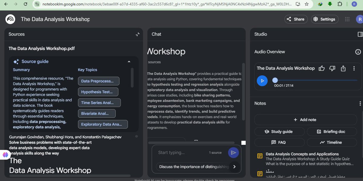 Romyomer30's tweet photo. NotebookLM that helps users organize and summarize documents,Its interactive Audio Overviews allow real-time conversations with AI hosts for a more dynamic learning experience.@alx_africa is inspiring journey #ALX_AiSK #alx_africa #ALXAIStarterKit #AI #ArtificialIntelligence https://t.co/TILUYV3n9J