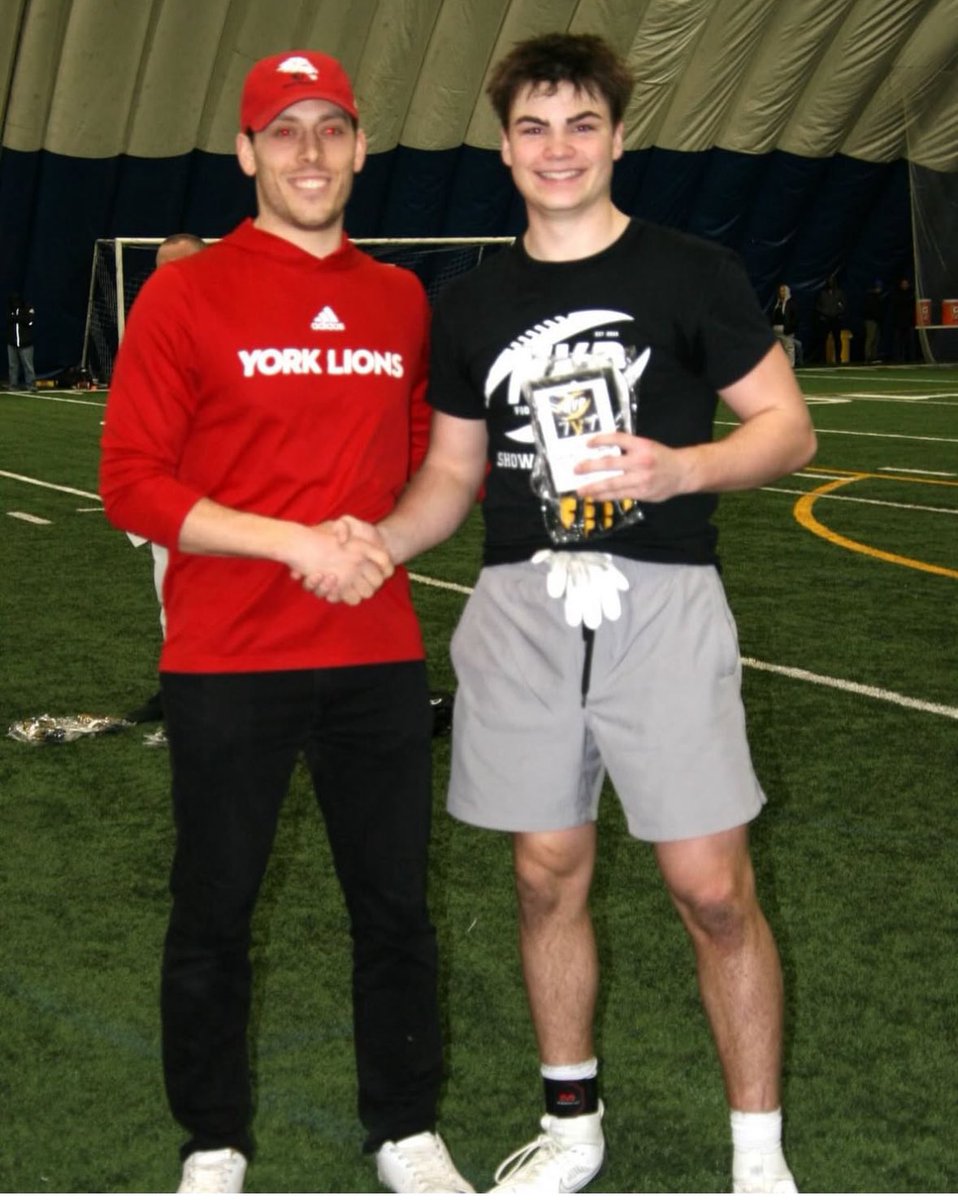 Thank you <a href="/MVPFA2016/">MVP FOOTBALL ACADEMY🇨🇦</a> for the invite to your showcase camp and I am very grateful to be awarded the Linebacker MVP of the camp.