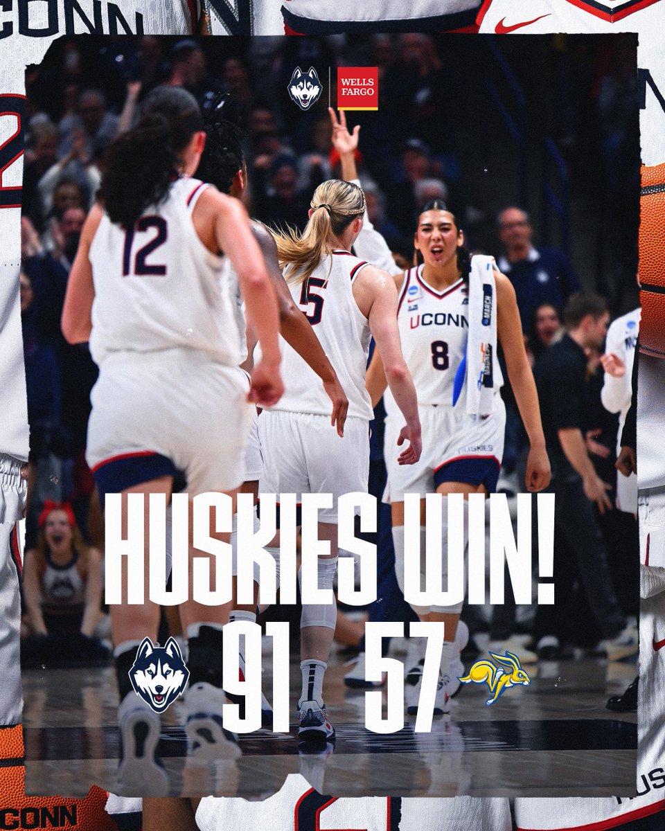 UConnWBB's tweet photo. HUSKIES WIN

@WellsFargo https://t.co/dHUUmBVOfd