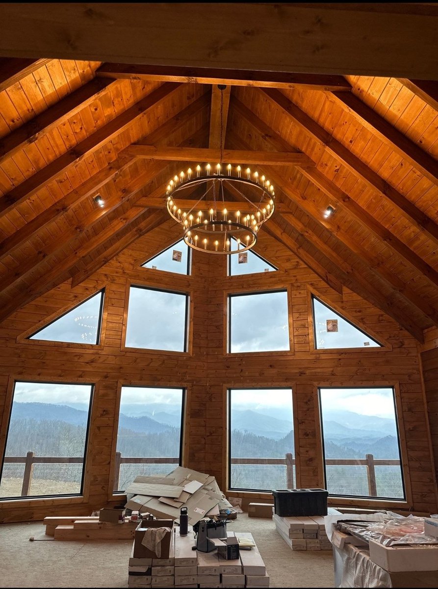 Smoky Mountain Cabin Builders tweet media