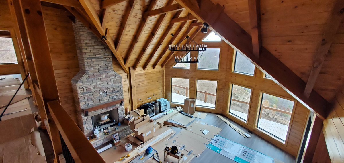Smoky Mountain Cabin Builders tweet media