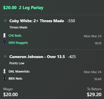 DieselBTB's tweet photo. Green Run Challenge Day 1: $20-$1,200 in 14 bets ✅🏃 Join our discord for daily picks, challenges, and all supporting DD 🔮🔬 Link in bio⛽️🔒#Parlay #Moneyline #PlayerProps #LadderChallenge #NBA #NBABets #NBAX #Bulls #Nuggets #Mavericks #Nets #CobyWhite #CameronJohnson #LeBron https://t.co/UJy4G7m4Wl