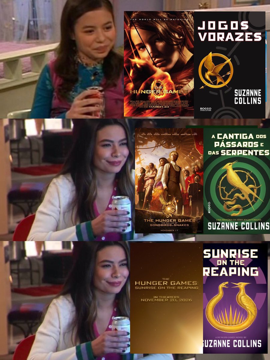 "é só uma fase, já já ele esquece esse negócio de jogos vorazes"

eu: