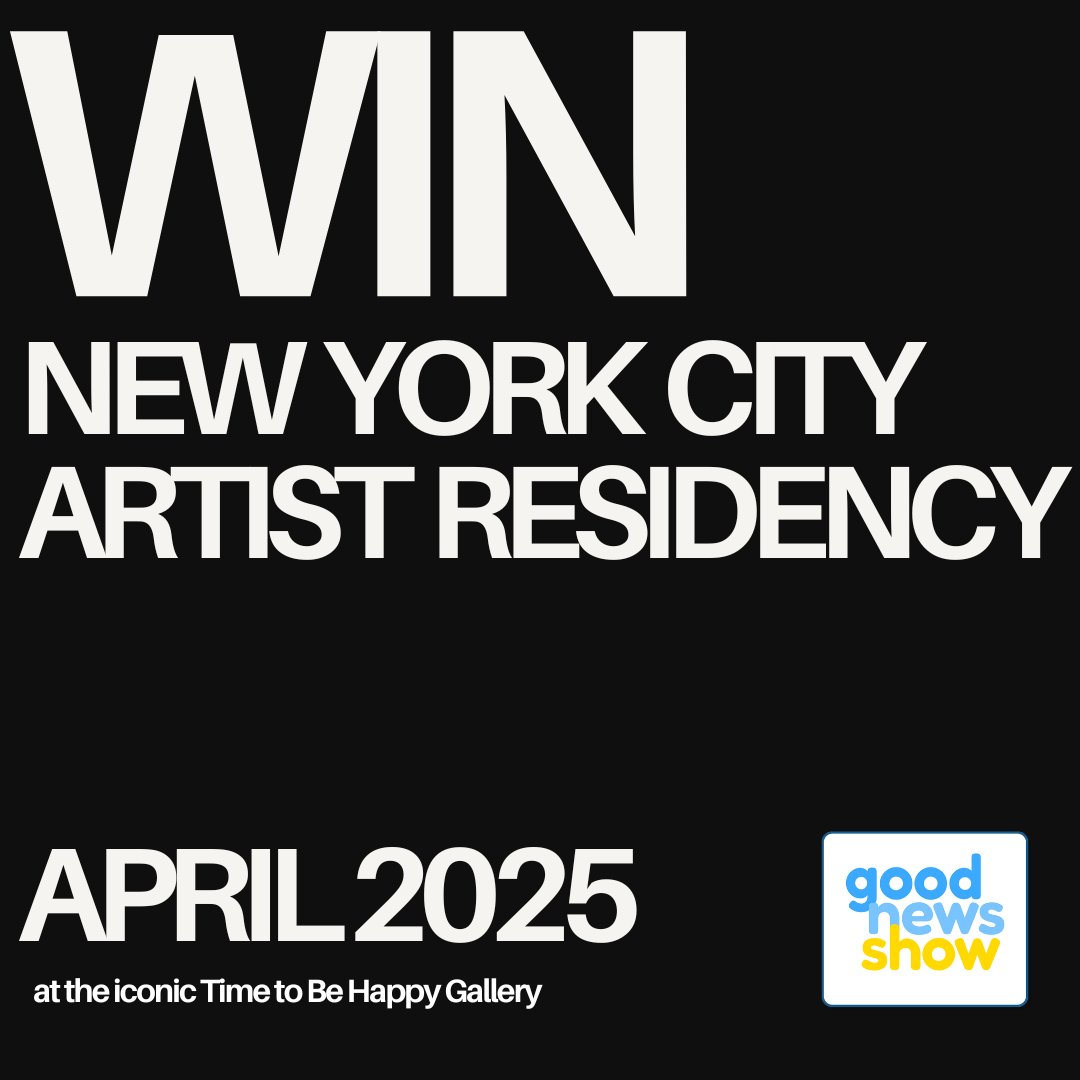 ✨ CALLING ALL ARTISTS ✨

I'm thrilled to share this opportunity! 

We are giving away a 1-month artist residency in NYC at the beloved Time to Be Happy Gallery, thanks to our friend @benzistudio 

This is more than a workspace; it’s a launchpad:

🖼️ Your own creative workspace