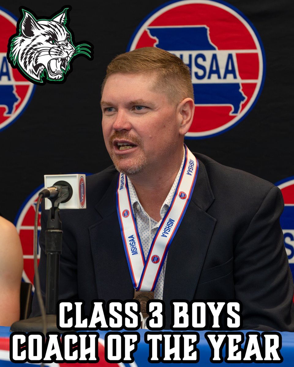 Congratulations, Coach Matt Pitts, for being named the Class 3 Boys Coach of the Year!