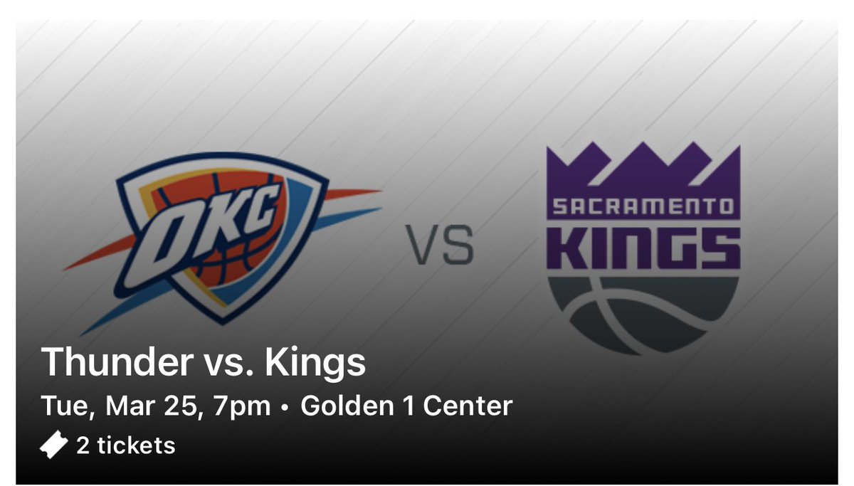 MarnieAtKings's tweet photo. Ticket time Give away !! 
Lower Level tickets to :
Kings vs Thunder 
Tomorrow NIGHT ! 
Must RT: must guess a number from 1 to 500. 
Pick one time ! 
I’ll announce the winner at the end of the game - or first one closest WINS ! #BeamTeam #SacramentoKings #RT #LightTheBeam https://t.co/pnxEo1j1Y1