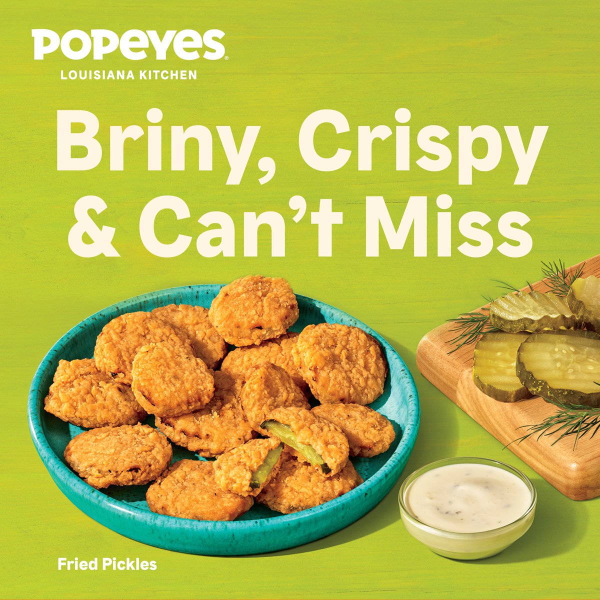 Crispy, golden and fried to perfection 🥒🔥 Our Fried Pickles are the perfect snack. Get yours while you can! 💥