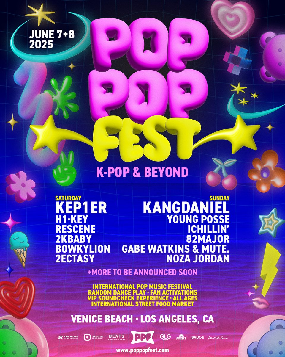 PopPopFest's tweet photo. single day line ups *AND* tickets just dropped 😘

SINGLE DAY TIX Available Now: https://t.co/csxLn2bcfr https://t.co/68sUWnaHGF