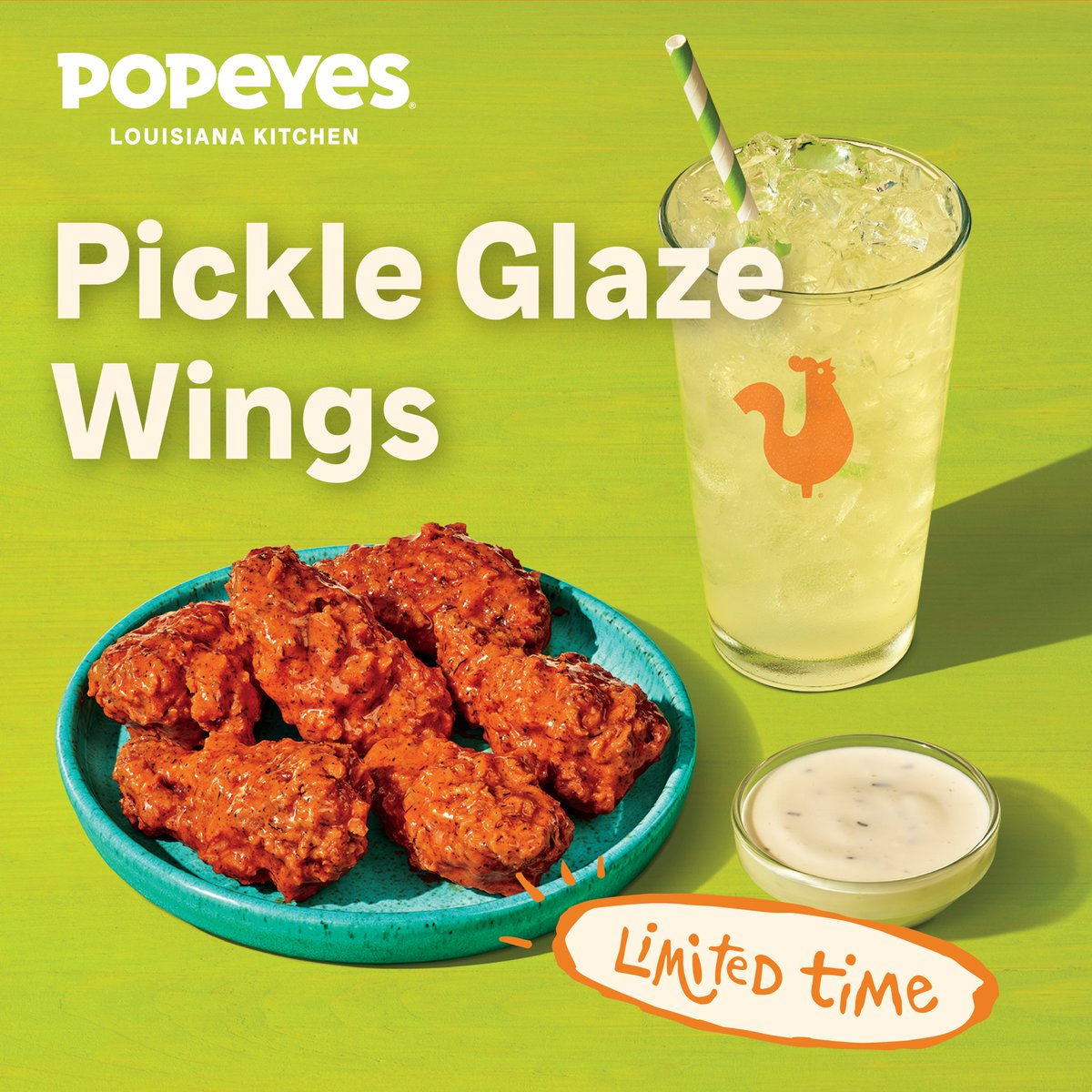 Pickle glaze on wings? Yeah, we did that 🥒🍗 And trust us, you’re gonna wanna try this one 🤤