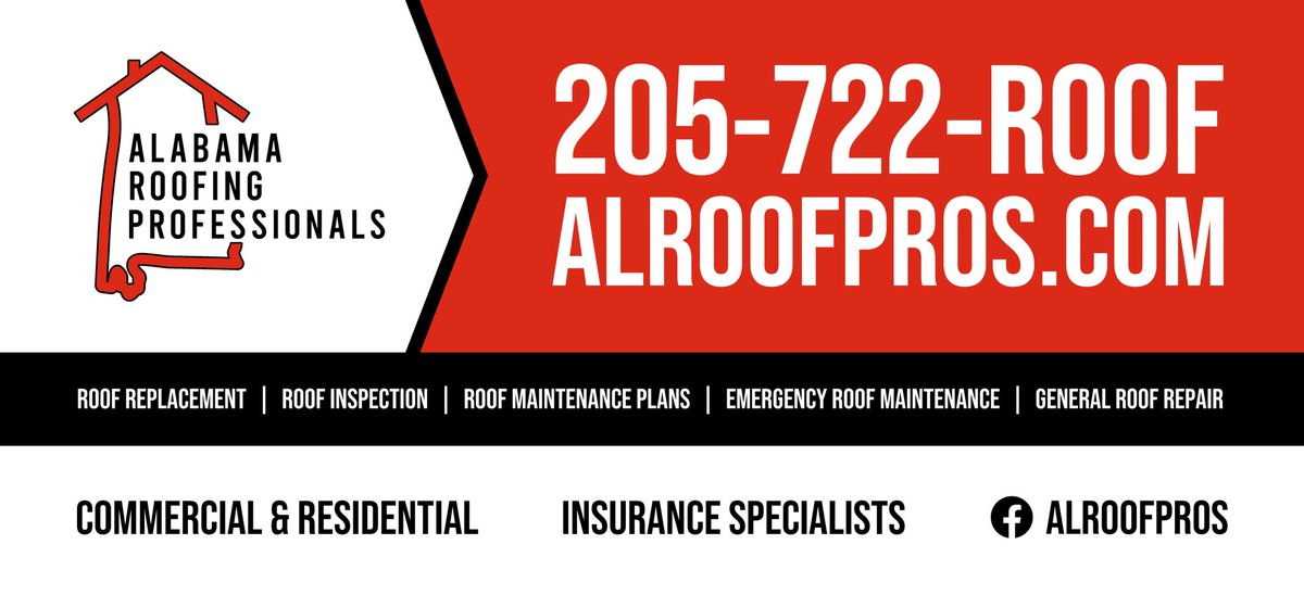 Alabama Roofing Professionals (@alroofpros) on Twitter photo 