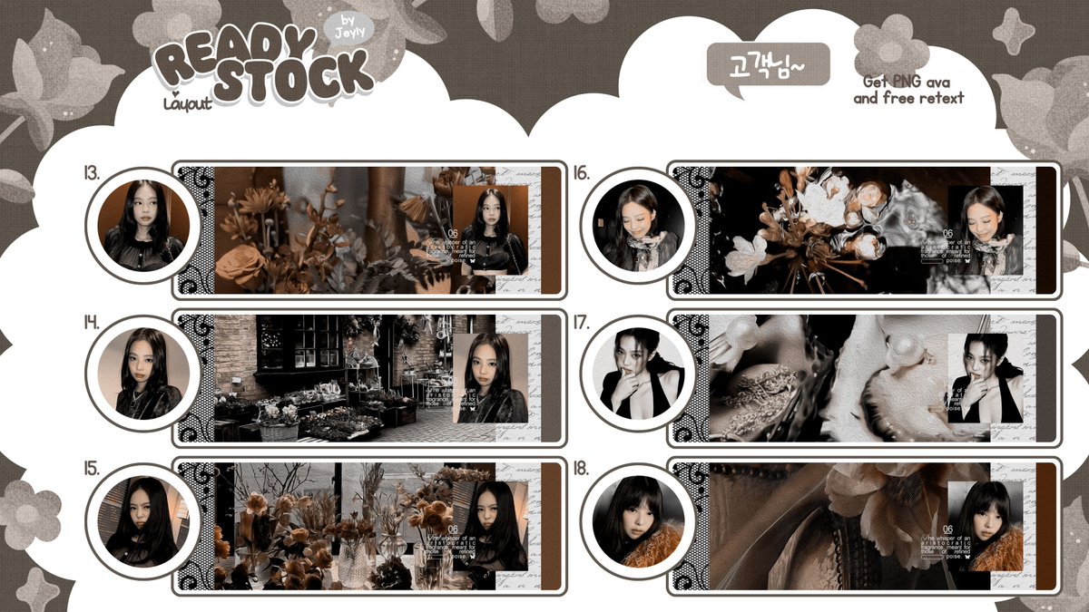 huimmel's tweet image. Reposting  helps more than
you   know!   Thanks! 

36 readystock layout serba
Jennie   foto   terbaru   yang
bisa  kamu  take   sekarang. 

Detail  &amp;amp;  pricelist  bisa  cek 
di  reply / t.ly/89YST ya. ♡ 

( #zonaba #zonauang #zonajajan )