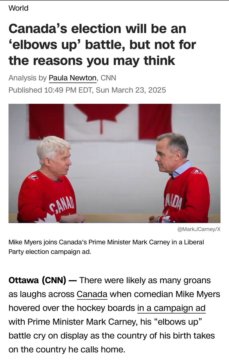 Just a reminder before going to bed: “elbows up” is how dirty pieces of shit hockey players play hockey.

It is now officially the election slogan of the  Liberals Party of Canada.

Every time a Liberal says “elbows up”, just remind them that they are a piece of shit hockey