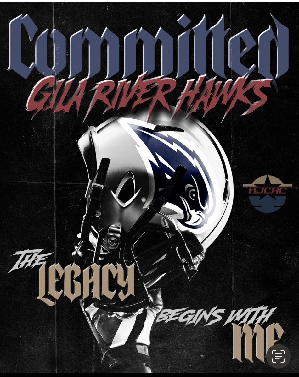 I have gotten the oppurtunity to go the JUCO route and found a home where I can play football in tandem with taking my pre-requisites. Thank you for the chance <a href="/larrycain06/">Larry Cain</a> and looking forward to becoming a Gila River Hawk! <a href="/GilaRiverHawks/">Gila River Football</a> <a href="/CainAlexis24/">Alexis Cain</a> <a href="/CoachBAnderson_/">Bailey Anderson</a>