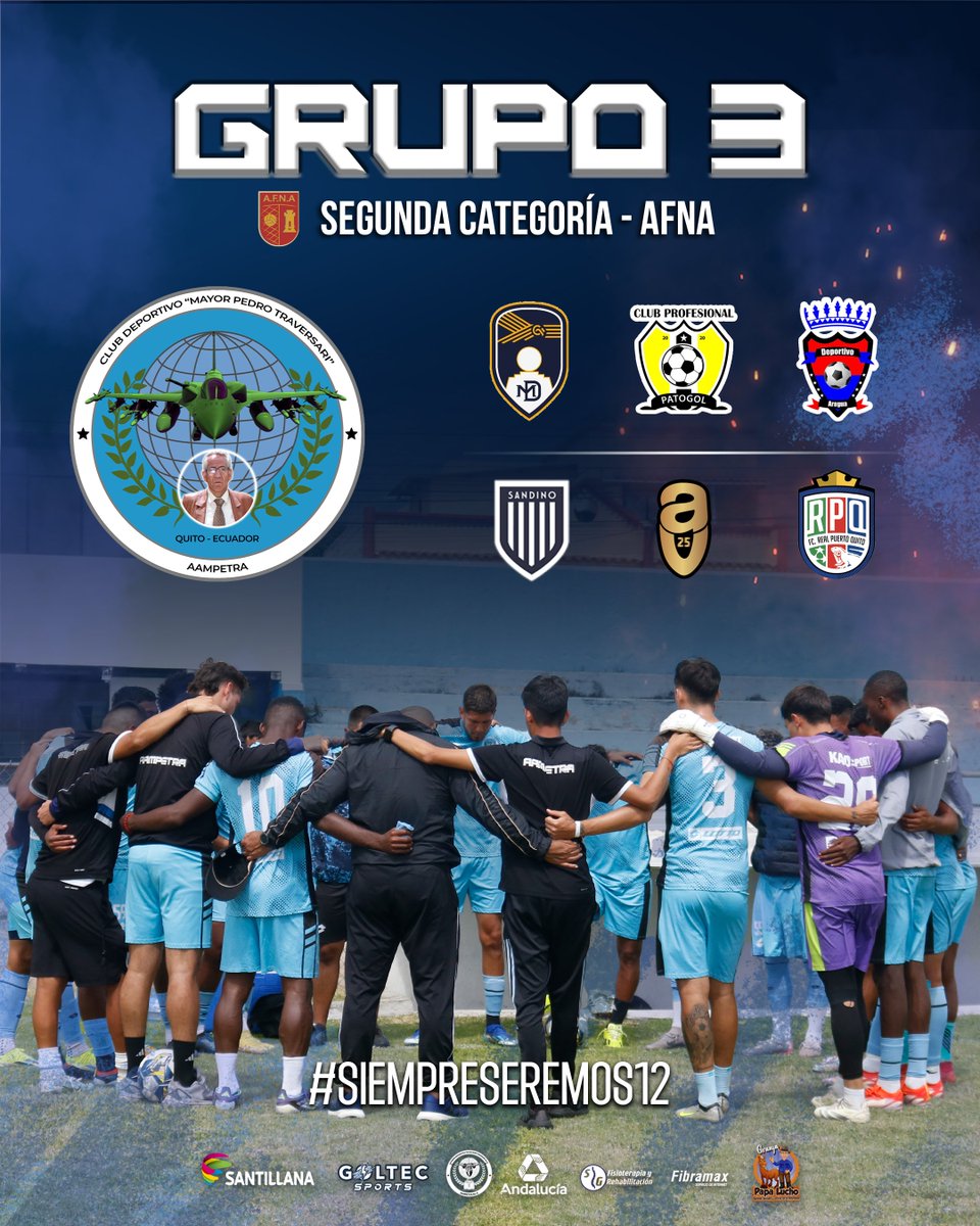 CDAampetra's tweet image. 🔥 ¡Nuestro camino comienza! 💪🏻

📋 Tenemos grupo para el Torneo de la Segunda Categoría de AFNA 🏆

🆚 CD Meridiano
🆚 CD Pato Gol
🆚 Aragua FC
🆚 Sandino
🆚 CD AV25
🆚 Real Puerto Quito

💪 ¡Vamos a dejarlo todo por nuestros colores! 💙🤍💙
.
.
#AAMPETRA #SegundaCategoría #AFNA