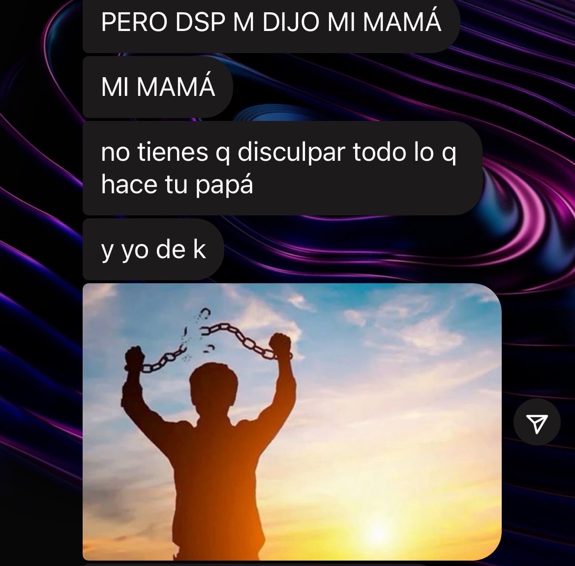 imaarchiteK's tweet photo. así nos sentimos todos cuando elegimos NO perdonar a nuestros padres por el pinche cagadero que hacen que NO es nuestra culpa https://t.co/w8ZGKXaO9K