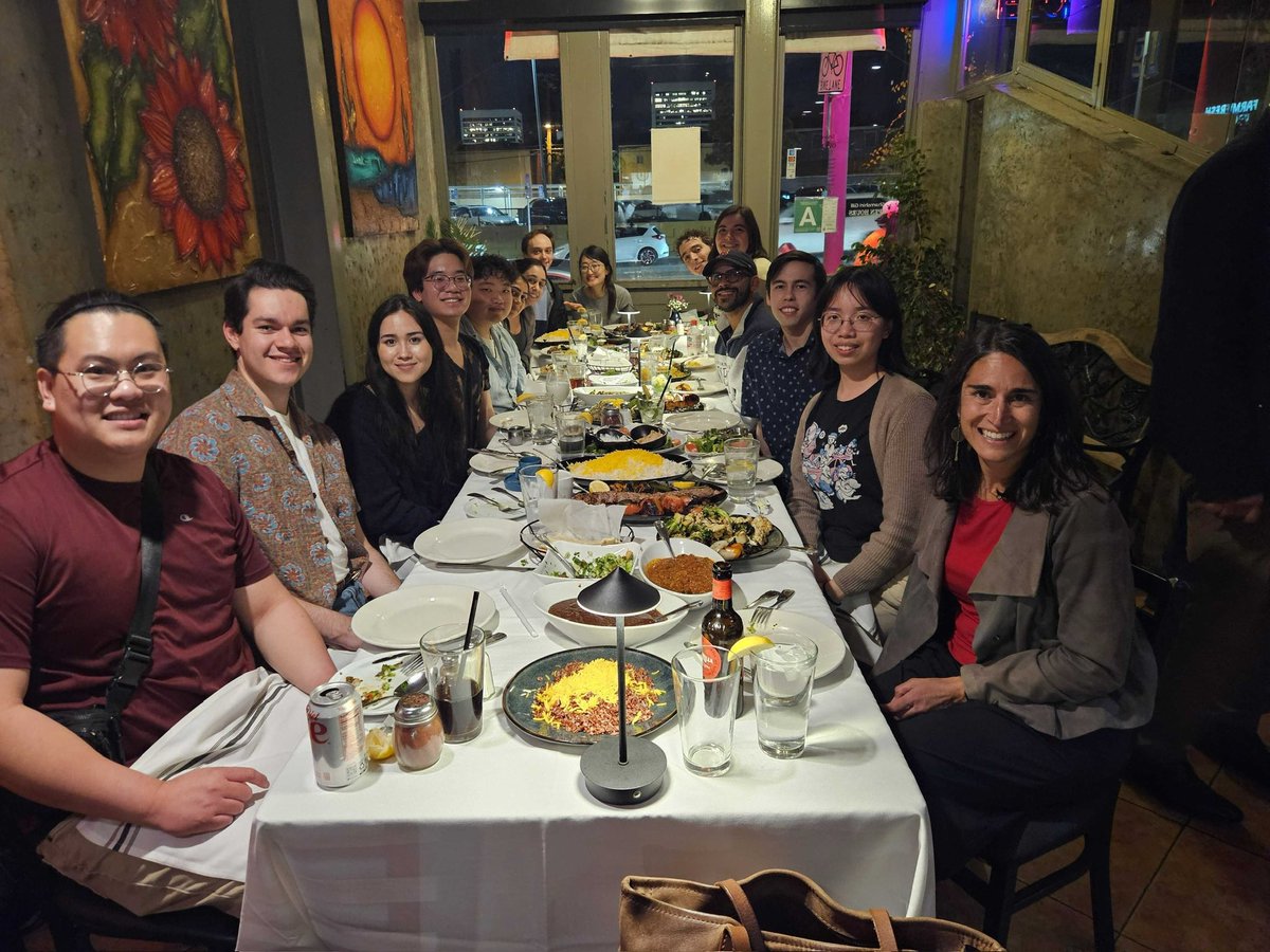 ShafaatLab's tweet image. What an exciting full-circle moment! A fantastic opportunity to host the @ManesisLab visit to collect resonance Raman and hear the latest research updates from their grad student (and former undergrad) Riley. To top it off, a special lab outing with delicious food in Los Angeles!