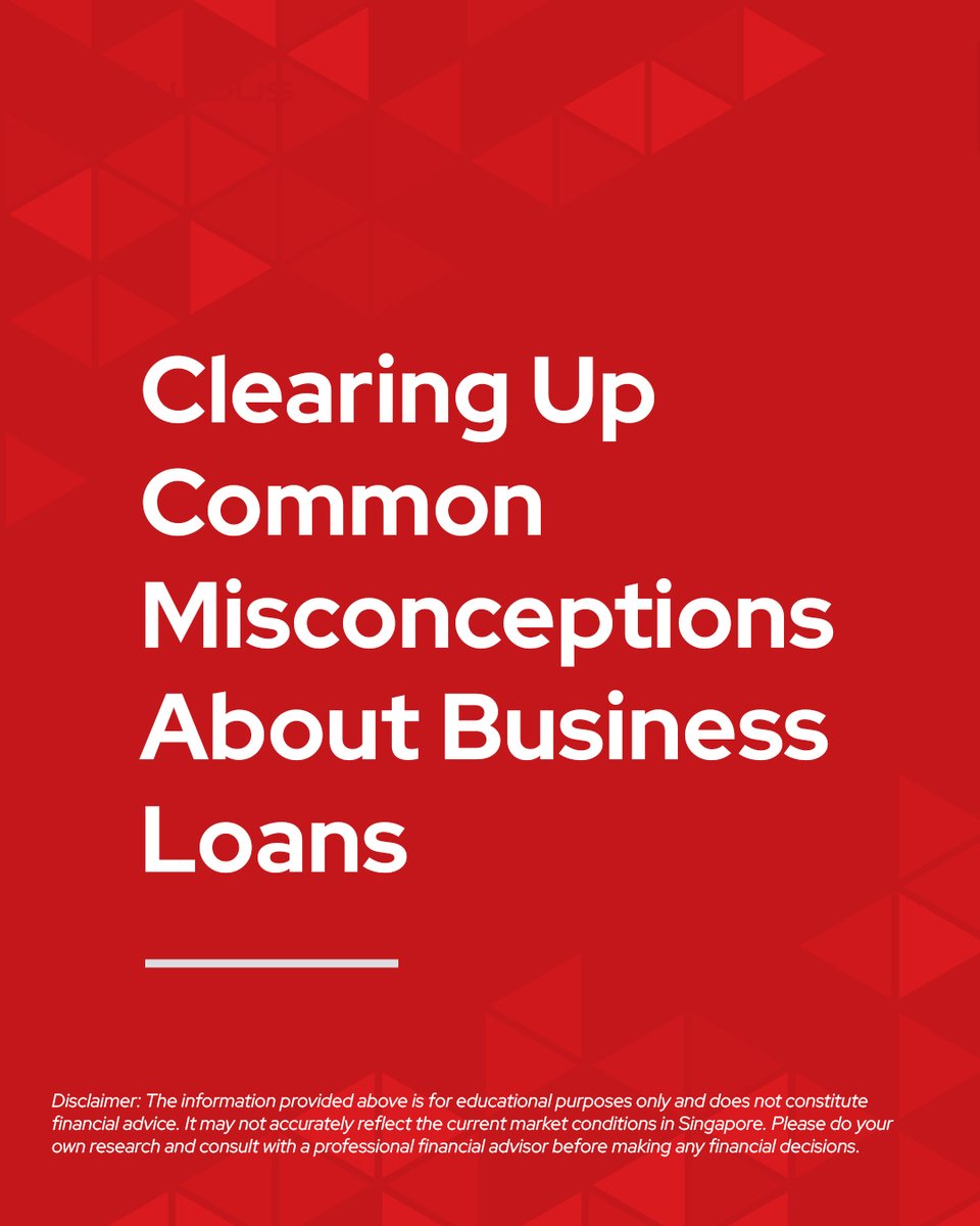 GXSCapital's tweet photo. Think loans are just for businesses in trouble? Think again! 📷
Business loans are a powerful tool for growth, helping companies scale, innovate, and reach new milestones. https://t.co/JkYQRLdv4s