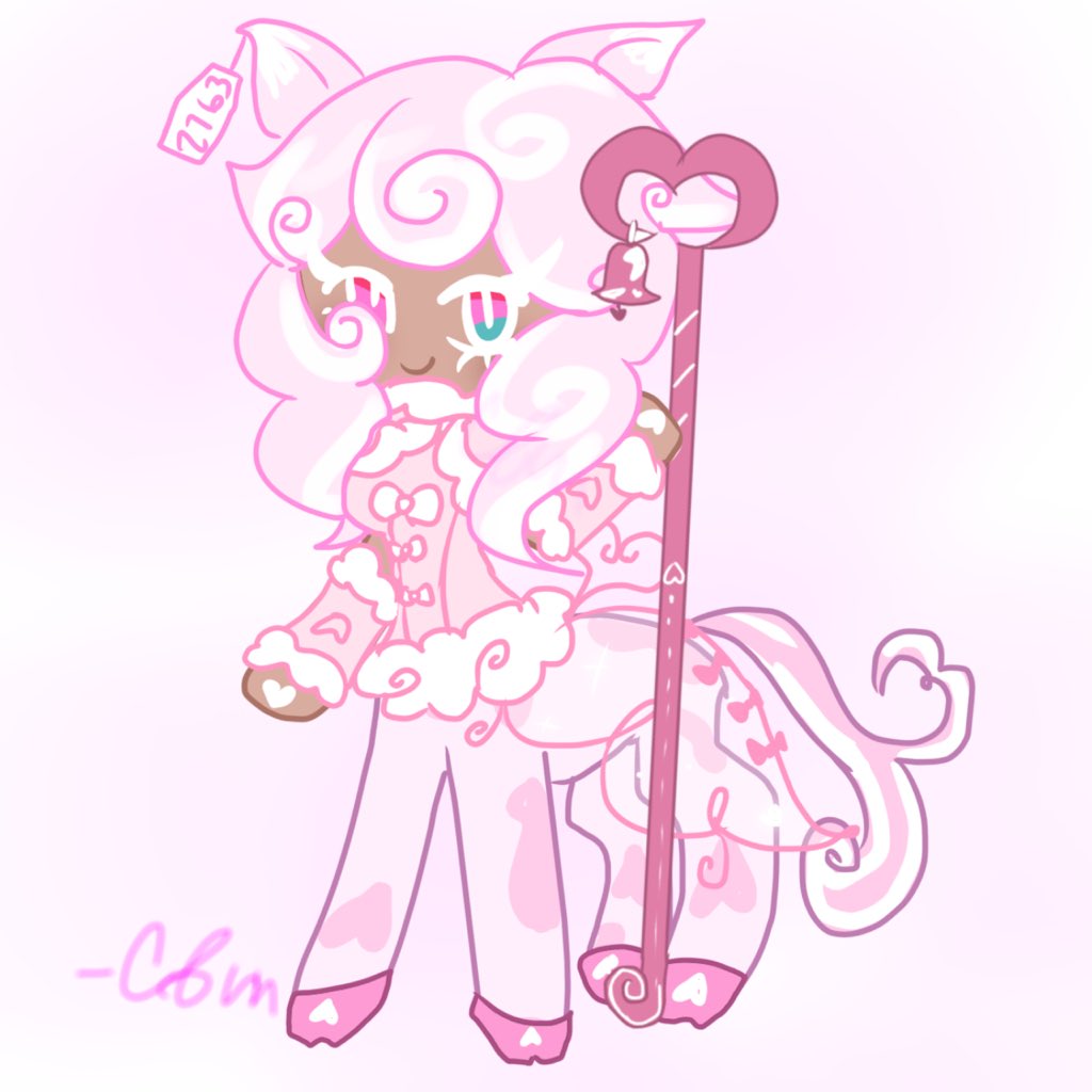 CinnamonBunAIB's tweet photo. Fine, my final design of Strawberry Milk Cookie,,, 

#cookierunkingdomfanart 
#crk
#oc
#crkoc
#strawberrymilk
#art
#finaldesign
#awesome
#silly
#cowoc https://t.co/DxNoMIjq2d
