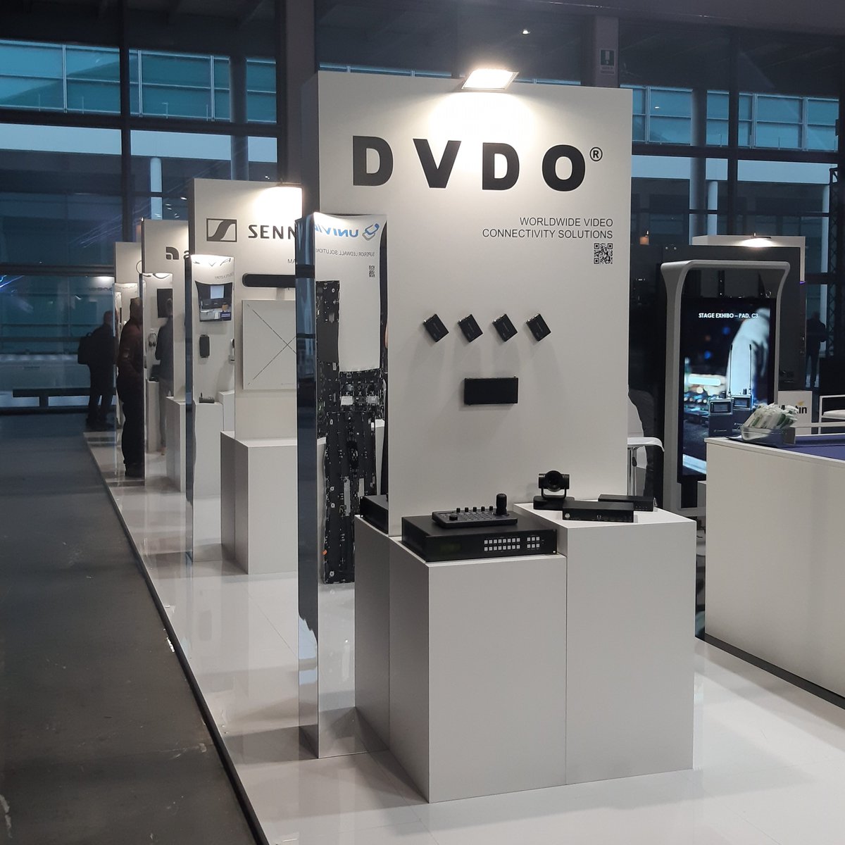 Our Italian distributor is showcasing our latest signal management and visual communication solutions in their booth at the MIR 2025 Expo in Rimini. 
Thank you team Exhibo!
#Italy #DVDO #SignalManagement #VisualCommunication #ProAV #AudioVisual #MIR25 #MIR2025 #AVTweeps