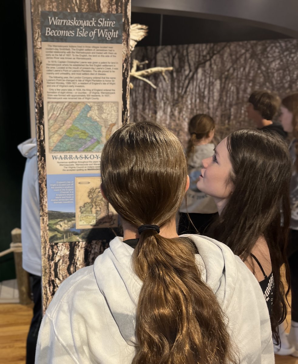 Worldsoldestham's tweet photo. Middle schoolers from @IWCSchools β learning more about the commemoration of the American Revolution β visited both last week and this week to gather info they need for themed projects to be showcased at their upcoming Gifted and Talented Night. #localhistorymatters #VA250 https://t.co/GrwYiU3tCW