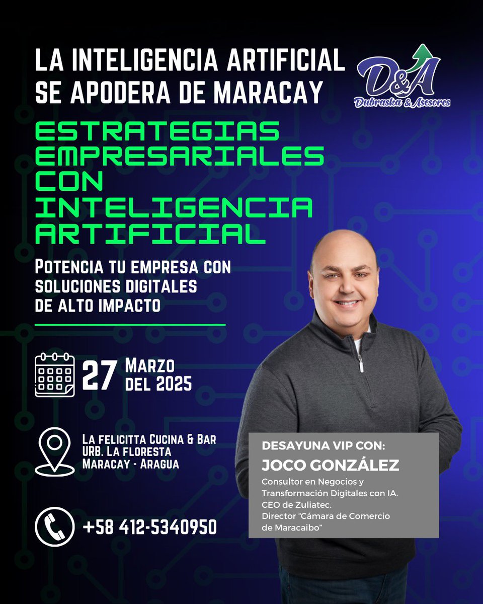 Nos vemos este Jueves 27 de Marzo en Maracay
