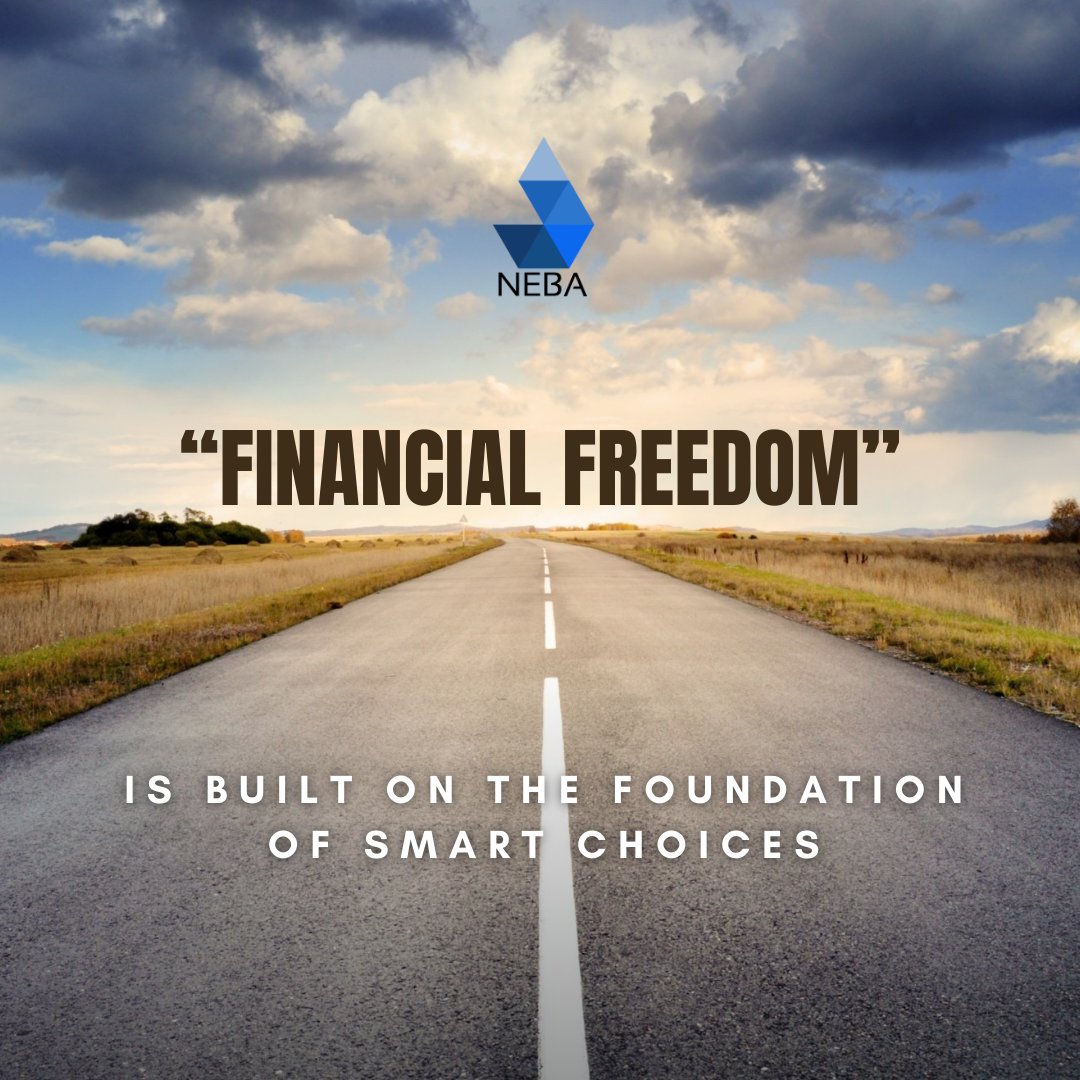 NebaFinancialS's tweet photo. The road to financial freedom begins with one smart decision at a time. At NEBA, we’re here to help you build a strong foundation for lasting success. 

📩 Contact us to start your journey!

#FinancialFreedom #WealthManagement #SmartChoices #NEBA https://t.co/s0OCqWbvUD