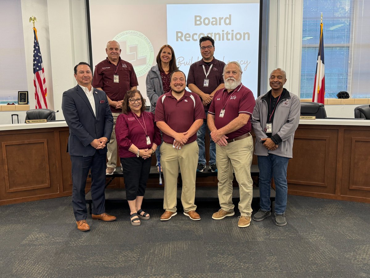 For this evening’s final recognition, the Lockhart ISD Board of Trustees proudly welcomed Daniel Martinez as the new Principal of PRIDE High School and the Lockhart Discipline Management Center!
With a heart for students and a commitment to growth, Mr. Martinez is ready to lead
