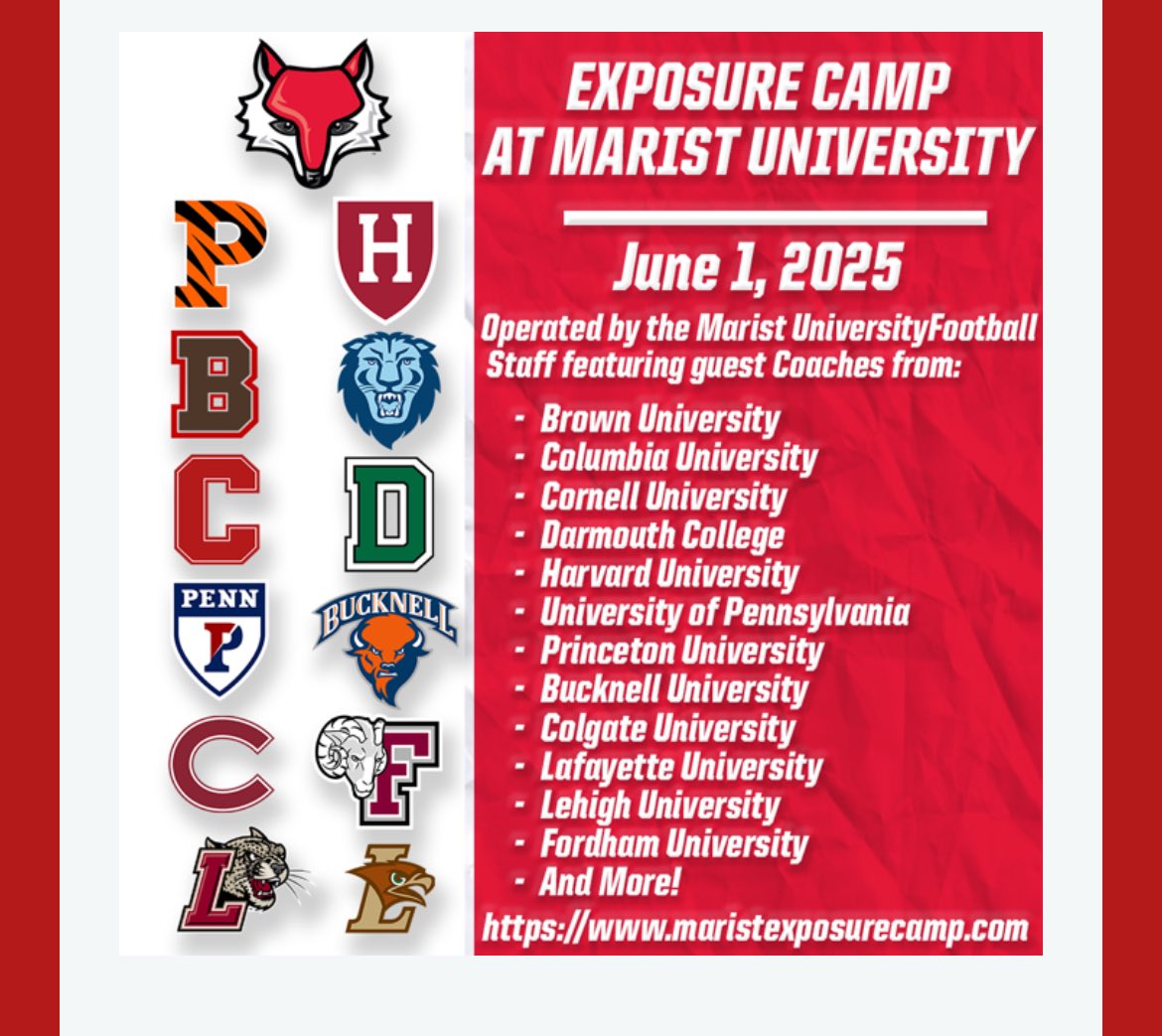 Trevor Covelli (@covelli_trevor) on Twitter photo Thank you to Coach <a href="/CoachMangas/">Robbie Mangas</a> from <a href="/Marist/">Marist University</a> University for inviting me to there camp this summer <a href="/Hagerty_FB/">Hagerty Football</a> Thank you to Coach <a href="/CoachMangas/">Robbie Mangas</a> from <a href="/Marist/">Marist University</a> University for inviting me to there camp this summer <a href="/Hagerty_FB/">Hagerty Football</a>