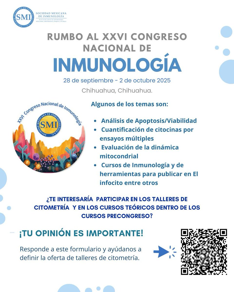 Sociedad Mexicana de Inmunología AC (@smi_oficial) on Twitter photo 