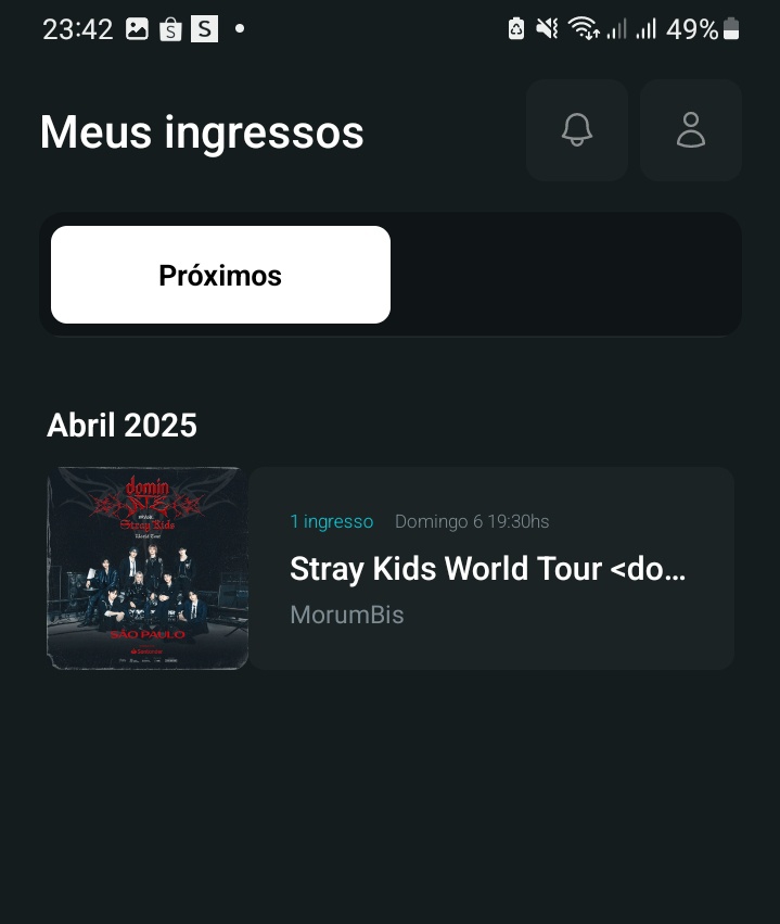 jsungaIaxy's tweet photo. 🚨VENDO 1 INGRESSO STRAY KIDS SEM TAXAS
 
📍 São Paulo - 06/04 (domingo)
🎫 Pista comum 
🎟️ Meia estudante  
R$ 295 (negociável)
Transferência imediata 

 Stray kids ingresso pista meia show https://t.co/TwQcFUCq8w