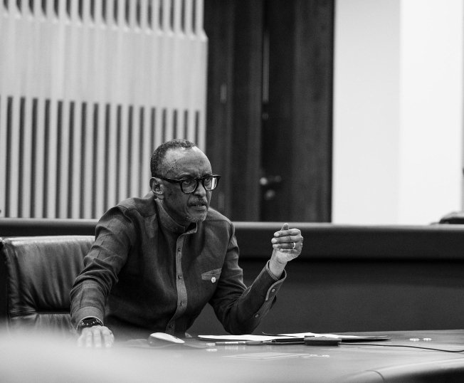 <a href="/matinyarare/">Rutendo Matinyarare</a> "If you want the #war to end, you end the #injustice, you end #political problems for not only your people, but for others, including neighbors, that are affected." - #President #Kagame