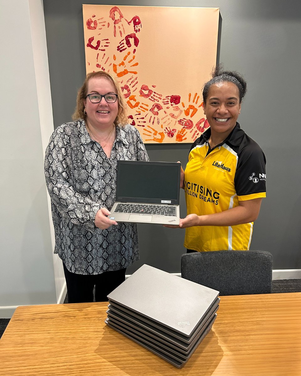 💻🌏 We’re proud to be able to donate our previous laptops to @LiteHaus_International, helping to provide students across the Asia-Pacific with access to digital learning.