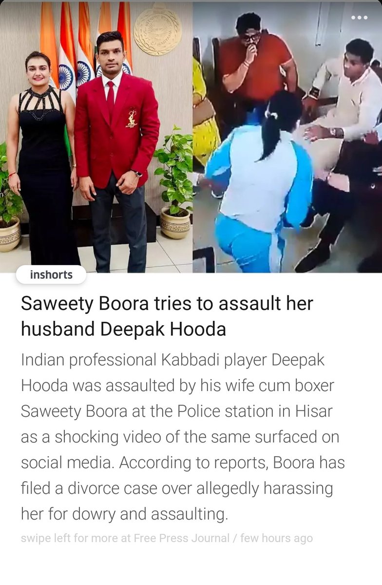 rohanagarwal01's tweet photo. Ab sirf cricket nahi...game India ke ghar ghar khela jayega... Thanks to #GenderBiasedLaws #FakeCases https://t.co/lP49eumEfY