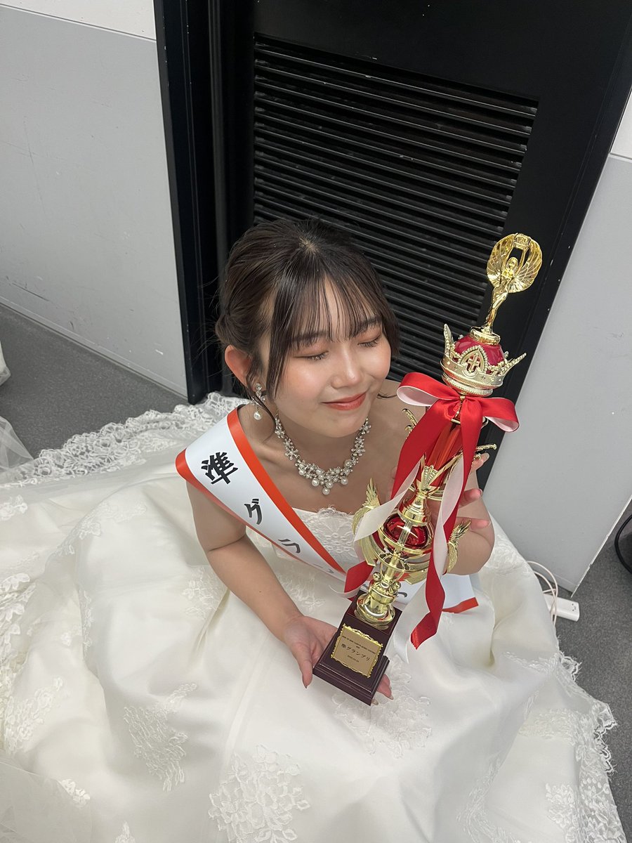 chibams2024_no4's tweet image. 【ご報告】
この度ミスオブミス2025にて
準グランプリ✨
を受賞することができました‼︎

その他
Cancam賞
SHOWROOM賞

本当にたっっくさんの応援をありがとうございました！😭🙇‍♀️

#ミスオブミス2025 #準グランプリ 
#MOM2025