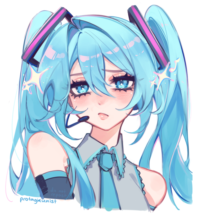 Hatsune Miku doodle