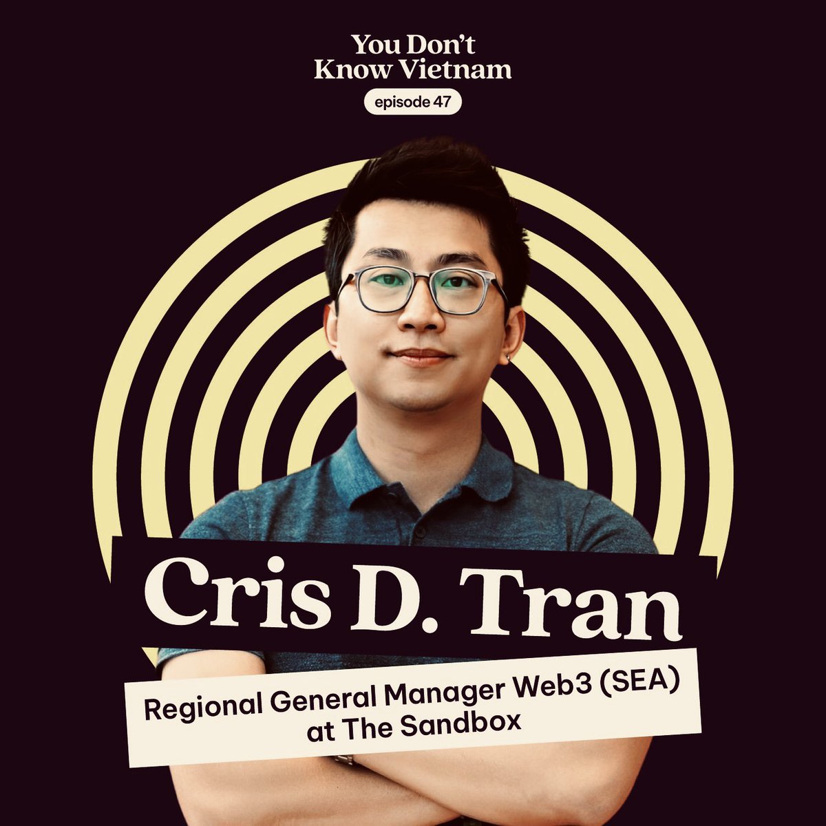 Cris7ran's tweet photo. CURIOUS ABOUT VIETNAM'S TECH INDUSTRY?
"Vietnam is a regional blockchain powerhouse for sure."
"And easily in the top 10 globally in terms of product and project development," says blockchain expert Cris D. Tran.
#Vietnam #blockchain #crypto #topmarket #thesandbox #axieinfinity #kybernetwork