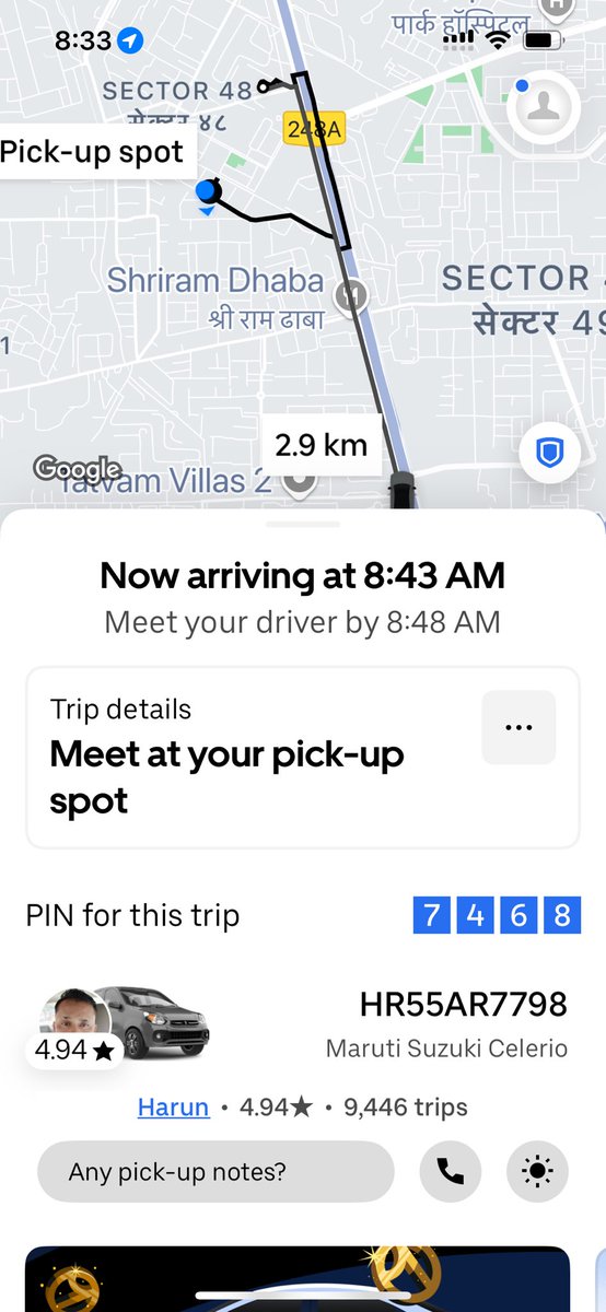 Dear <a href="/Uber_India/">Uber India</a> <a href="/Uber/">Uber</a> What is the point of scheduling cabs hours in advance when you are unable to send your drivers! #neverontime #gettingbadtoworse #worstcabservice