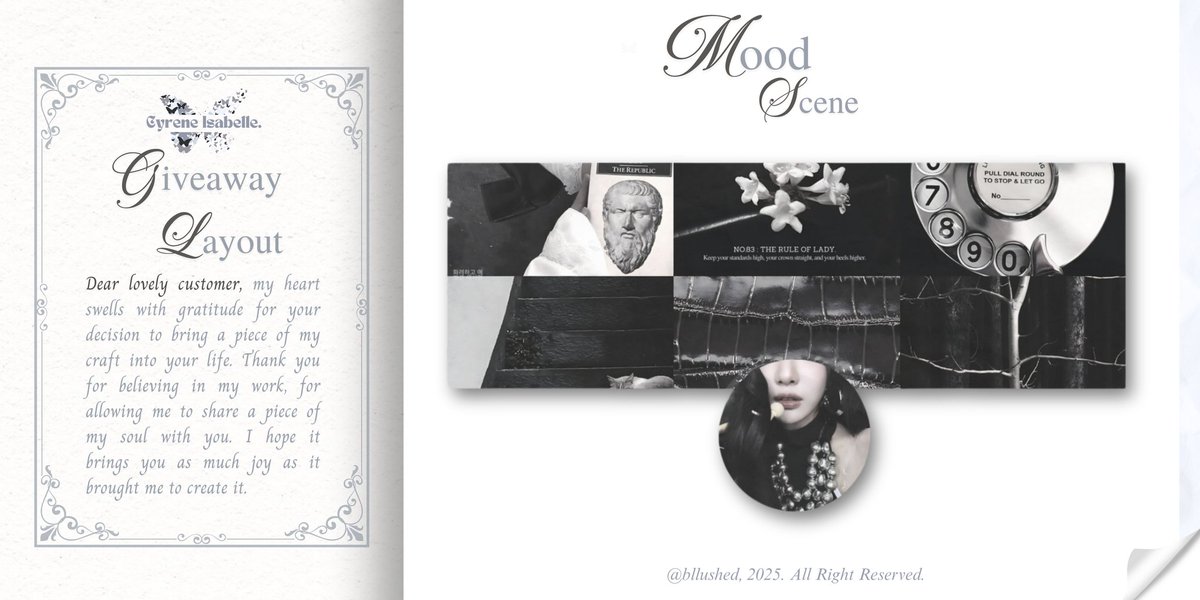 bllushed's tweet image. help rt/repost? tysm! 

( 𓆰 ) dalam rangka @Phaqita ulang tahun, aku bawa 4 free layout by request dari katalogku ini, scroll untuk ketentuannya ya. ♡

{ #zonauang }