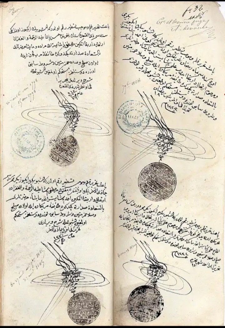 HamamiAmara's tweet photo. معاهدة السلام بين #الجزائر_و_الولايات_المتحدة_الأمريكية 🇺🇲🇩🇿في_5_سبتمبر_1795_م و #باللغة_العربية وليس #باللغة_العثمانية 🇹🇷(#التركية) هذا ردا على العقول المريضة في #مملكة_بوسبير 🇲🇦الذين يقولون أن #الجزائر كانت مجرد تابع #للدولة_العثمانية فقط .
أليس في هذا تناقض في طرحكم يا بوسبير https://t.co/QvqwYGrdWH