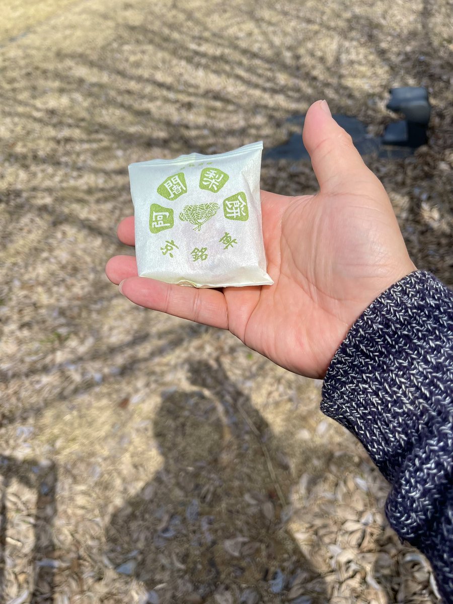 スピノザの診察室で主人公が嬉々として喜んでいた阿闍梨餅（あじゃりもち）。
ひょんな事からいただきました。

京都銘菓、楽しみ😊

#本屋大賞