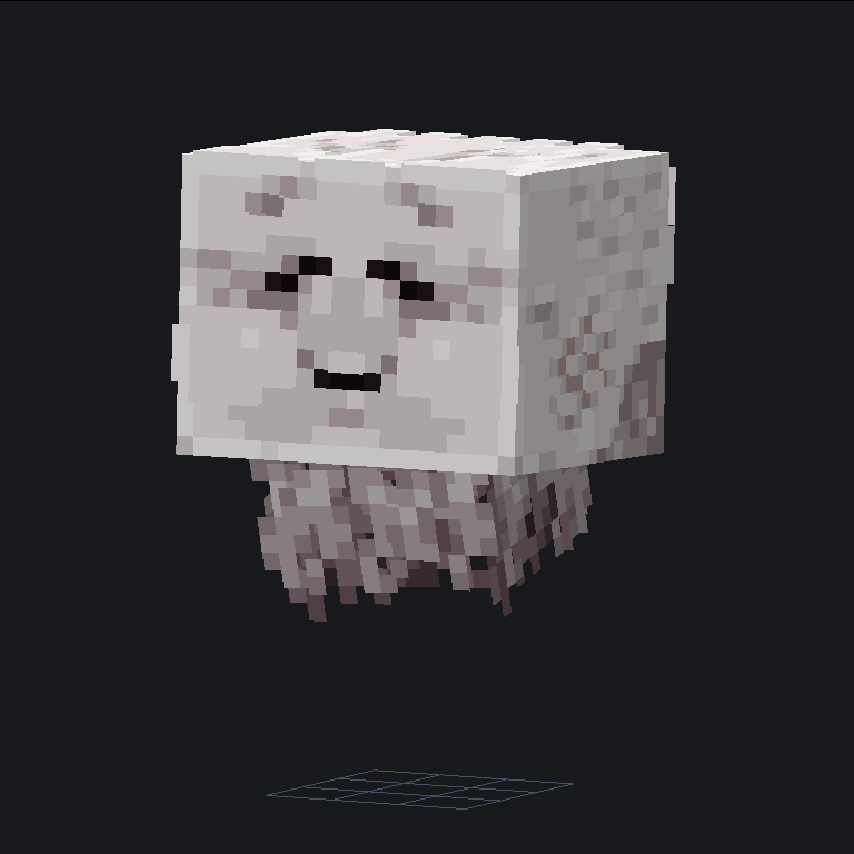 i'd imagine they'd be a bit larger than normal ghasts because of the water