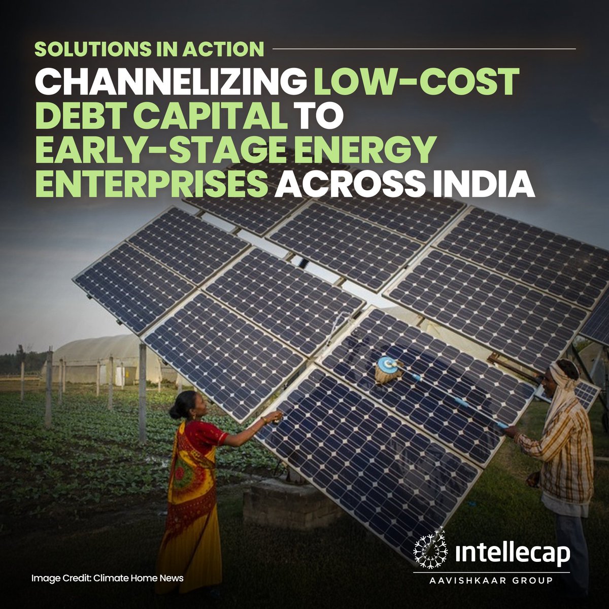 SankalpForum's tweet image. Intellecap alongwith @ShaktiFdn  channelized low cost debt capital for early-stage energy access enterprises across India.

The solution benefits communities and makes clean energy affordable and accessible to all.

#SolutioninAction  #BuildingSolutions #EnergyEnterprisesinIndia