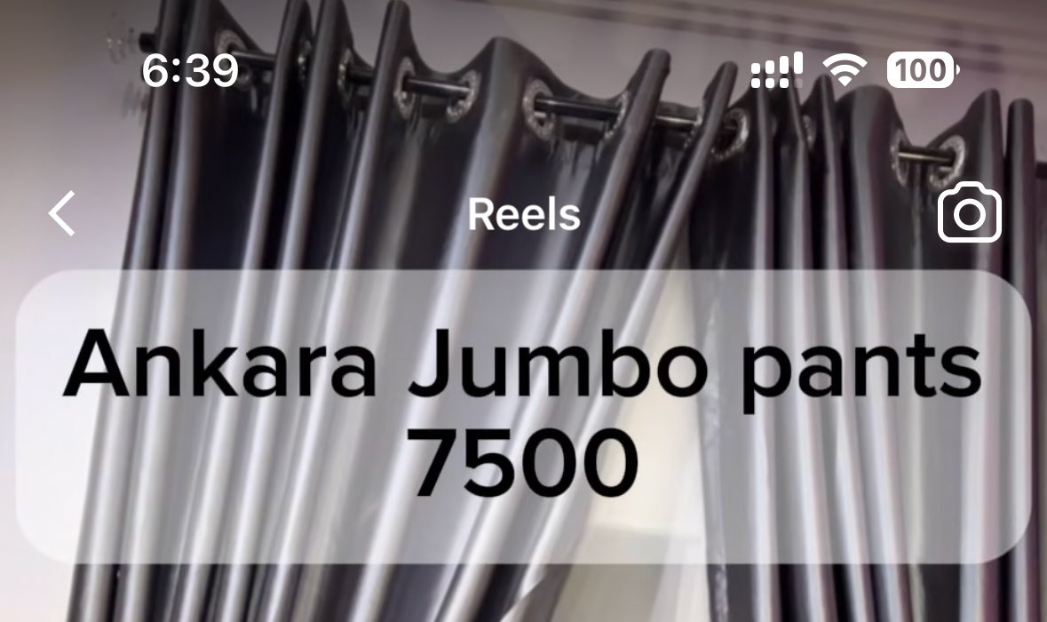 I’ve seen jumbo pants for 12k. 
I’ve seen it for 10k. 
I have seen it for 8k and now 7500.

Keep going guys😌♥️. More producers entering into the space will continue to drive the price down..

I’d buy when its 5k 🤭🤭🤭🤭