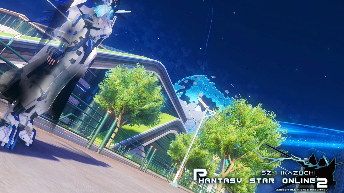 PSO2_Ikazuchi's tweet image. #PSO2NGS 
#メンテの日じゃないけどssを貼る 
#キャストはいいぞ 
#腹白メガネロゴ 
ヘッドラインの日ですね