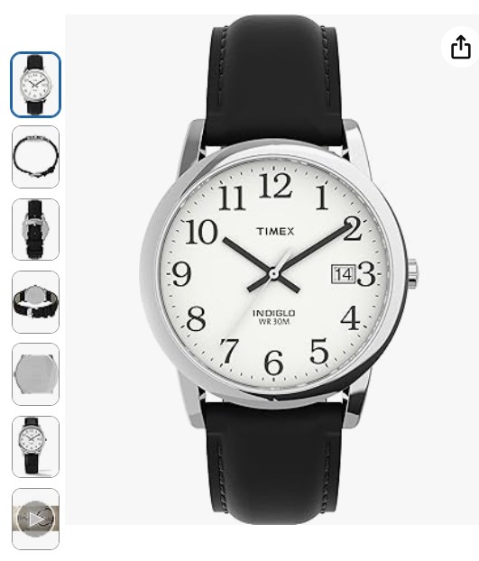 LisaFashionFit's tweet image. Amazon - amzn.to/4kZxKLD
&quot;Timex Easy Reader | Classic Men&apos;s Watch with Timeless Style
#TimexWatch
#EasyReader
#ClassicStyle
#MensFashion
#zeudiners