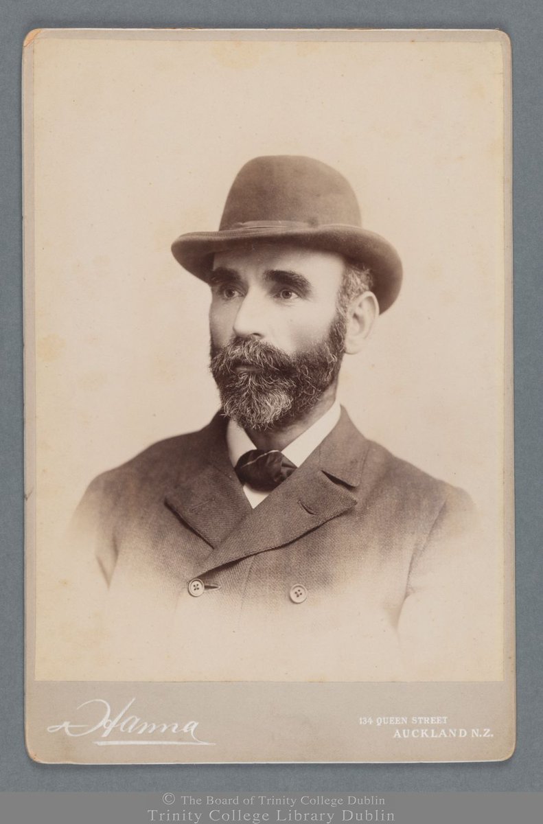 Our Michael wasn't much of a birthday person, we can see his contempt shown in his diary entry for his 42nd Birthday in 1888. 🎂🎉

Michael Davitt was born #OTD in Straide, County Mayo in 1846. 

doi.org/10.48495/8w32r… 
#VirtualTrinityLibrary #MichaelDavitt