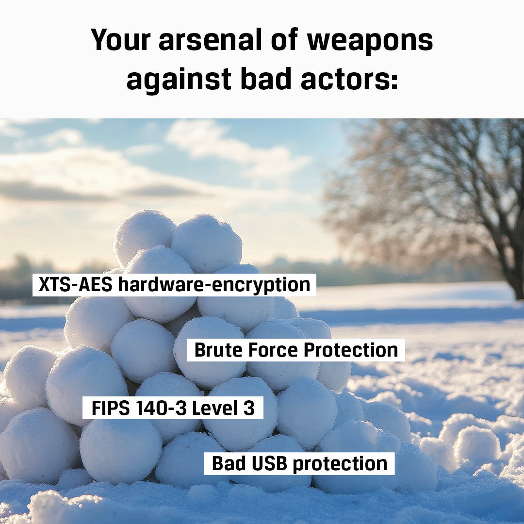 KingstonTechBiz's tweet image. Ready the Kingston IronKey products. None shall pass. #HardwareEncryption