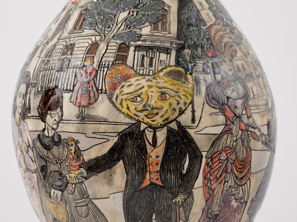 ✨ 'Grayson Perry: Delusions of Grandeur' opens this Friday! ✨   ⁠
⁠
In this exceptional ceramic, Alan Measles meets Shirley Smith... and we can't wait for you to meet her too.  ⁠