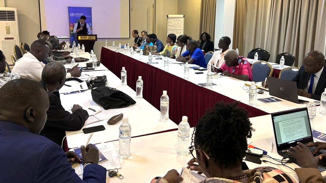 UNODCEastAfrica's tweet photo. @UNODC and @UNMISS have partnered to strengthen corruption risk management capacity in South Sudan for more corruption-resilient public institutions that can advance the peacebuilding process.
#UnitedAgainstCorruption #DeliveringTogether #UNDESA #SDG16 https://t.co/fXgT9GSuBe